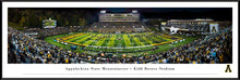 Appalachian State Mountaineers Football Kidd Brewer Stadium Run Out Panoramic Picture