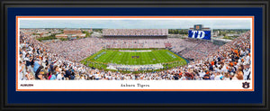 Auburn Tigers Football Jordan-Hare Stadium 50 Yard Line Panoramic Picture