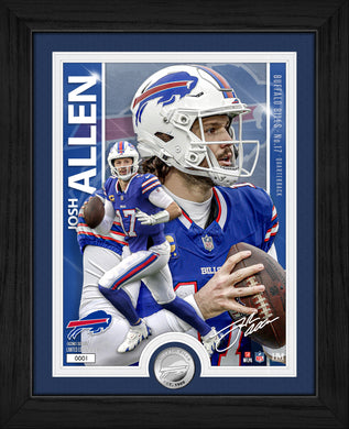 Josh Allen Buffalo Bills Artist Proof Silver Coin Photo Mint