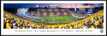 West Virginia Mountaineers 2023 Backyard Brawl at Mountaineer Field Panoramic Picture