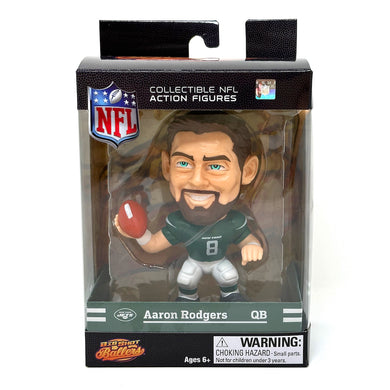 Aaron Rodgers New York Jets Big Shot Ballers Action Figure