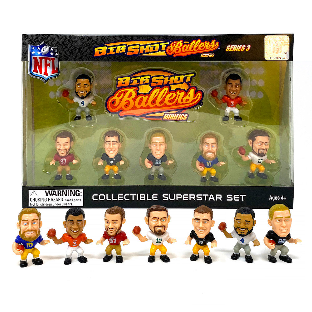 Big Shot Ballers MiniFig NFL Series 3 Gift Set