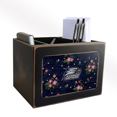 Georgia Southern Eagles Floral Desktop Organizer
