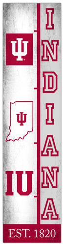 Indiana Hoosiers Team Logo Evolution Wood Sign -  6