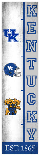 Kentucky Wildcats Team Logo Evolution Wood Sign -  6
