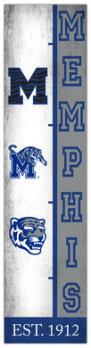 Memphis Tigers Team Logo Evolution Wood Sign -  6