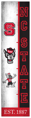 NC State Wolfpacks Team Logo Evolution Wood Sign -  6