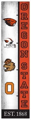 Oregon State Beavers Team Logo Evolution Wood Sign -  6
