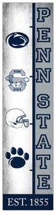 Penn State Nittany Lions Team Logo Evolution Wood Sign -  6"x24"
