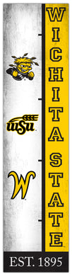 Wichita State Shockers Team Logo Evolution Wood Sign -  6