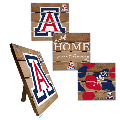 Arizona Wildcats Four-Piece Hot Plate Set