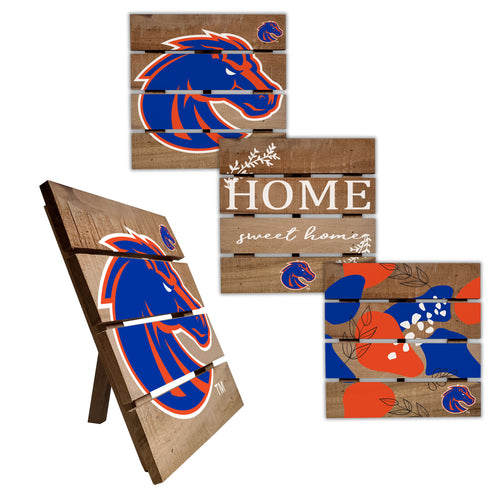 Boise State Broncos Four-Piece Hot Plate Set