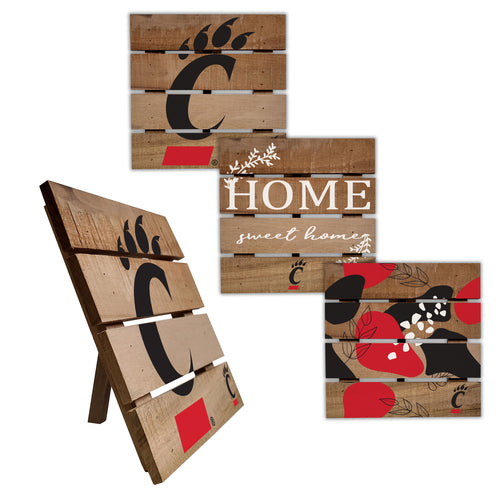 Cincinnati Bearcats Four-Piece Hot Plate Set