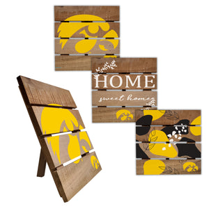 Iowa Hawkeyes Four-Piece Hot Plate Set