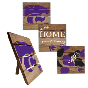 Kansas State Wildcats Four-Piece Hot Plate Set