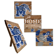 Memphis Tigers Four-Piece Hot Plate Set