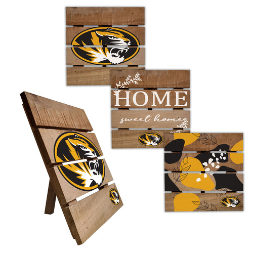 Missouri Tigers Four-Piece Hot Plate Set