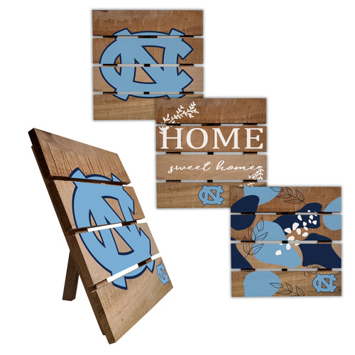 North Carolina Tar Heels Four-Piece Hot Plate Set