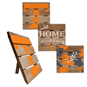 Tennessee Volunteers Four-Piece Hot Plate Set