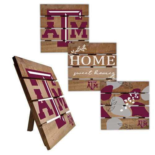 Texas A&M Aggies Four-Piece Hot Plate Set