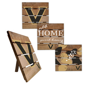 Vanderbilt Commodores Four-Piece Hot Plate Set