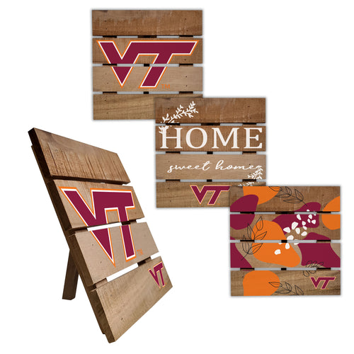 Virginia Tech Hokies Four-Piece Hot Plate Set