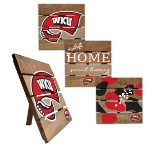 Western Kentucky Hilltoppers Four-Piece Hot Plate Set