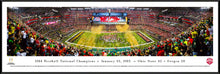 Ohio State Buckeyes 2014 CFP National Champions Panoramic Picture