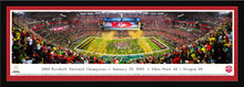 Ohio State Buckeyes 2014 CFP National Champions Panoramic Picture