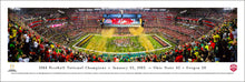 Ohio State Buckeyes 2014 CFP National Champions Panoramic Picture