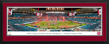 Alabama Crimson Tide 2020 CFP National Champions Panoramic Picture