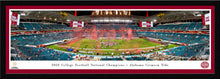 Alabama Crimson Tide 2020 CFP National Champions Panoramic Picture