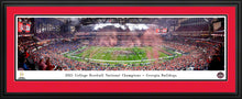 Georgia Bulldogs 2021 CFP National Champions Panoramic Picture