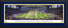 Michigan Wolverines 2023 College Football Playoff Champions Panoramic Picture