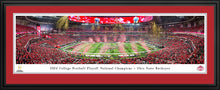 Ohio State Buckeyes 2024 CFP National Champions Panoramic Picture