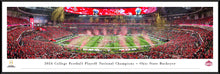 Ohio State Buckeyes 2024 CFP National Champions Panoramic Picture