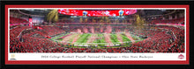 Ohio State Buckeyes 2024 CFP National Champions Panoramic Picture