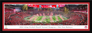 Ohio State Buckeyes 2024 CFP National Champions Panoramic Picture