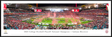 Indiana Hoosiers 2025 CFP National Champions Panoramic Picture