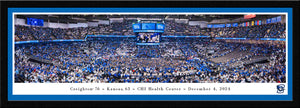 Creighton Blue Jays Basketball Panoramic Picture