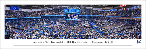 Creighton Blue Jays Basketball Panoramic Picture