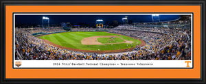 Tennessee Volunteers 2024 College World Series Champions Panoramic Picture