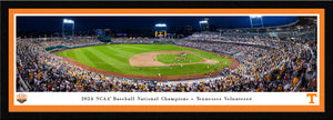 Tennessee Volunteers 2024 College World Series Champions Panoramic Picture