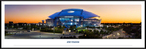 Dallas Cowboys AT&T Stadium Twilight Panoramic Picture