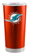 Miami Dolphins Stainless Steel Travel Tumbler