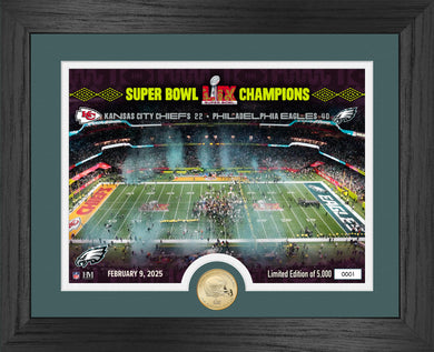 Philadelphia Eagles Super Bowl LIX Champions Celebration Bronze Coin Photo Mint