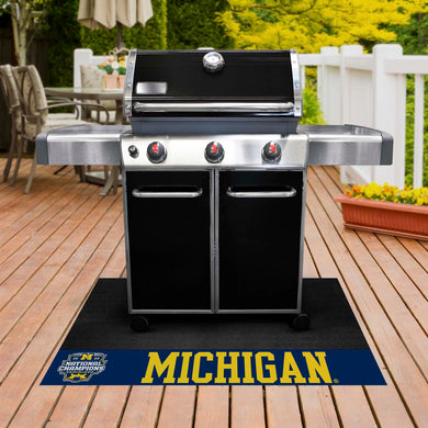 Michigan Wolverines 2023 CFP National Champions Grill Mat 26
