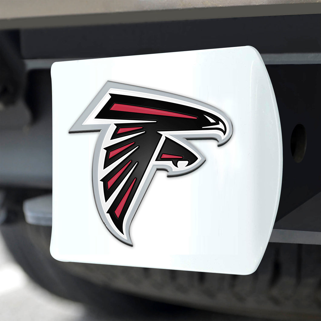 Atlanta Falcons White Hitch Cover