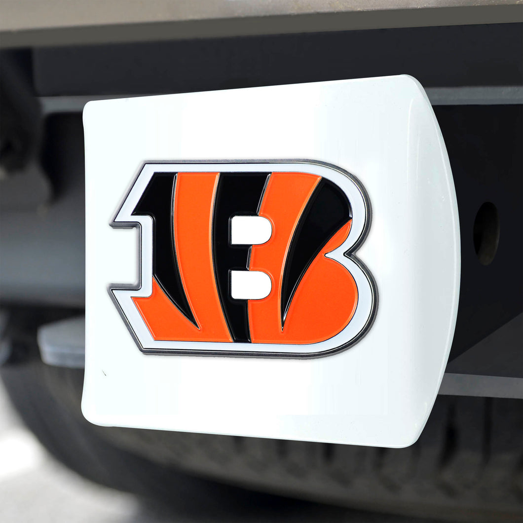 Cincinnati Bengals White Hitch Cover