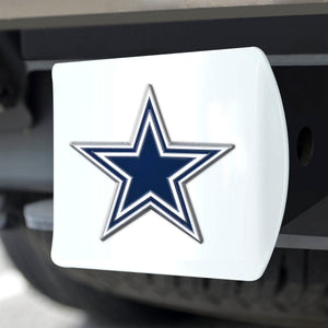 Dallas Cowboys White Hitch Cover